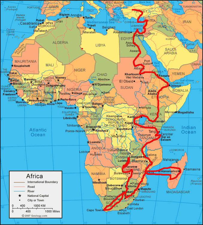 My Africa Route