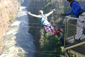 Victoria Falls bungee Inspiration to backpack