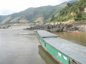 Making our way to China on the Cargo Boat
