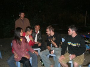 Getting friendly with the burmese police