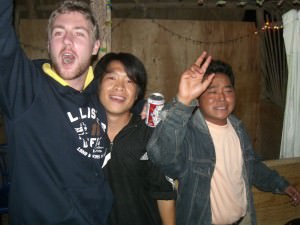 Partying in Burma
