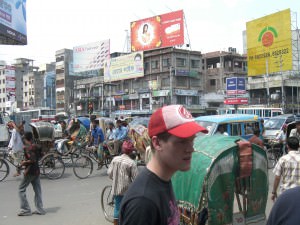Rickshaws in Dhaka, Bangladesh