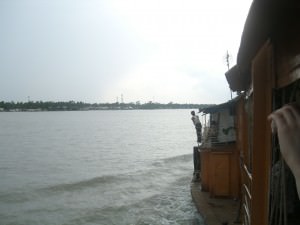 Rocket Steamer from Dhaka Backing in Bangladesh, boat from dhaka