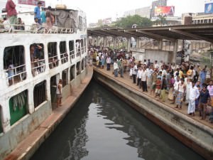 Rocket steamer leaving Dhaka boat from dhaka to khulna, rocket steam in bangladesh