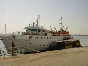The ferry from Wadi Halfa to Aswan The ferry from Wadi Halfa to Aswan