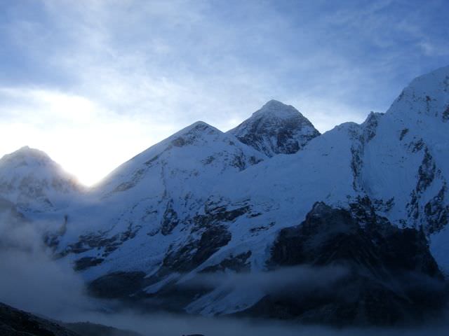 At 5380m/17650ft Everest Base