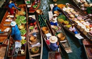 Bangkok floating market Bangkok floating market