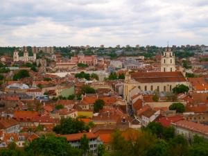 vilnius skyline vilnius skyline