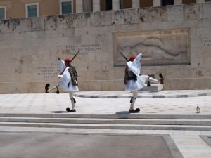 Changing of the guard in Athens Greece Changing of the guard in Athens Greece