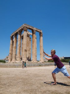 Temple of Olympic Zeus Athens Temple of Olympic Zeus Athens
