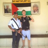 backpacking in palestine
