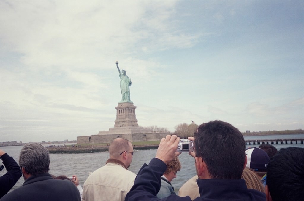 the Statue of Liberty before I knew how to use a camera properly!