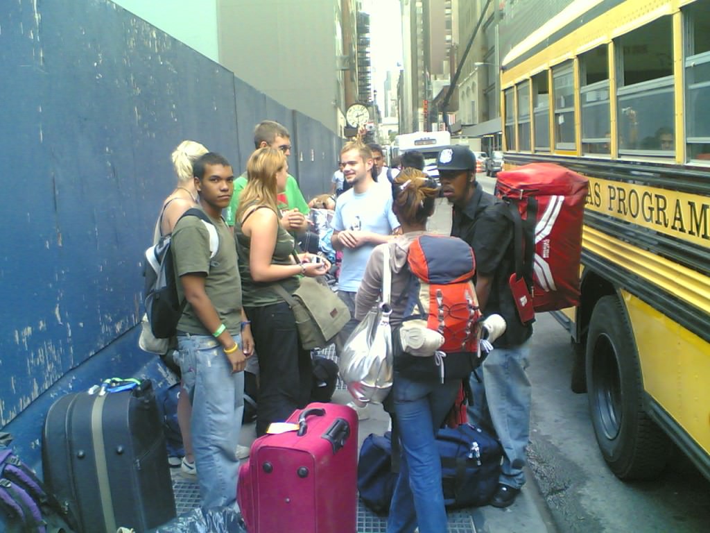 Port authority, New York City camp america usa
