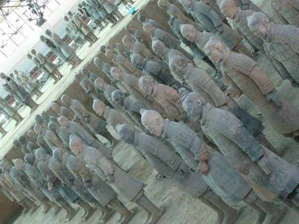 Terracotta Army Xi'an China, backpacking through China