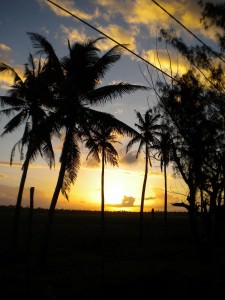 Sunset in Mozambique