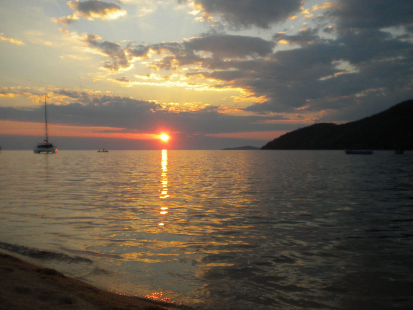 Sunset in malawi