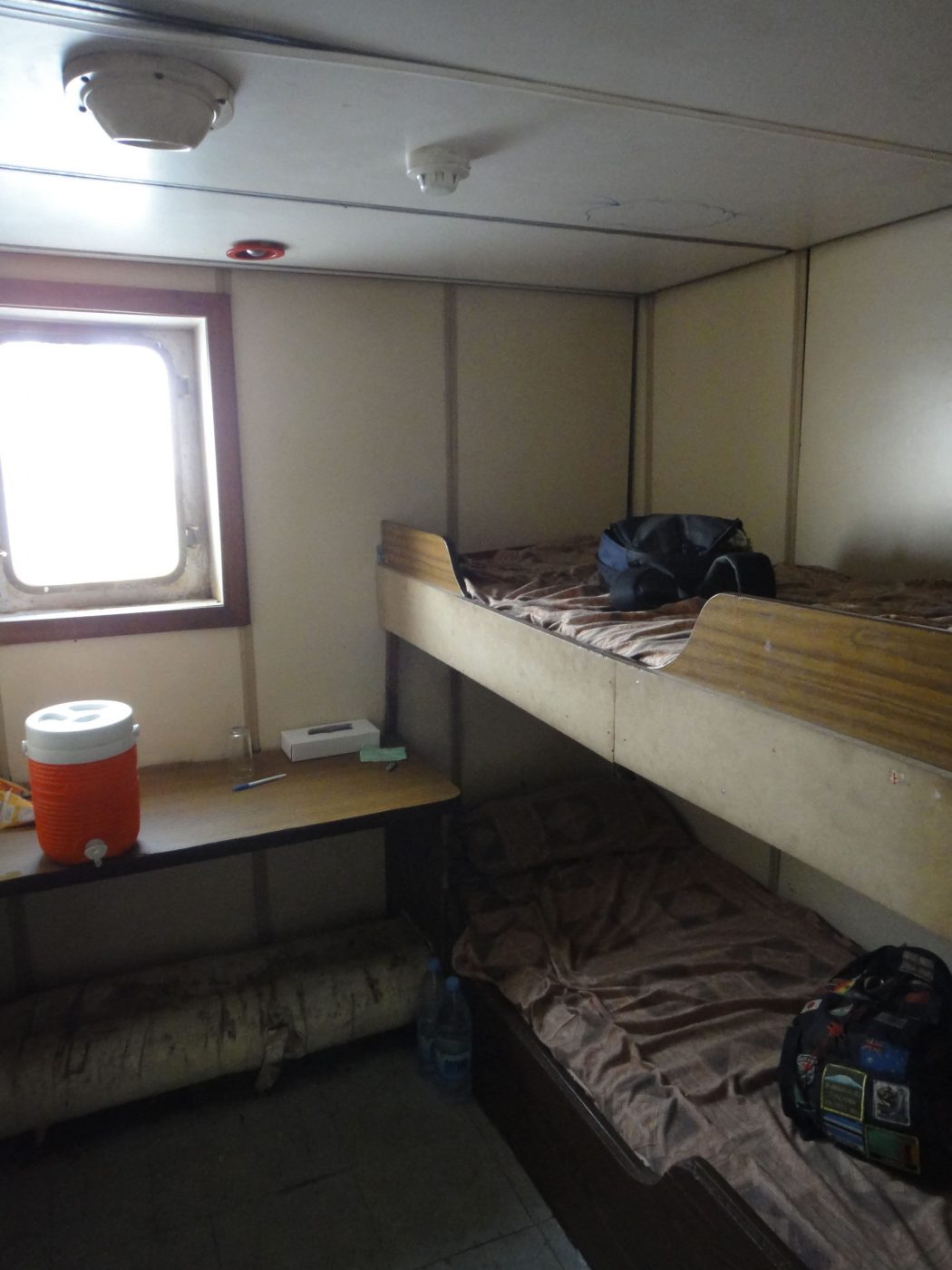 Ist class cabin boat from Egypt to Sudan