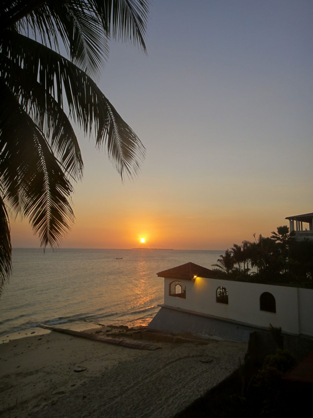 Sunset in Zanzibar