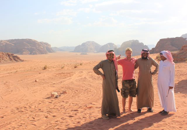 Bedouin at Wadi Rum