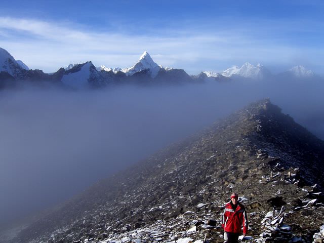 view from everest base camp
