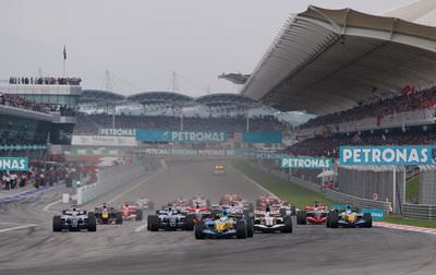 2011Malaysian Grand Prix Start