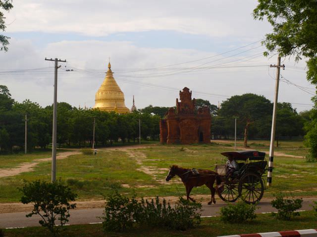 The view from the hotel