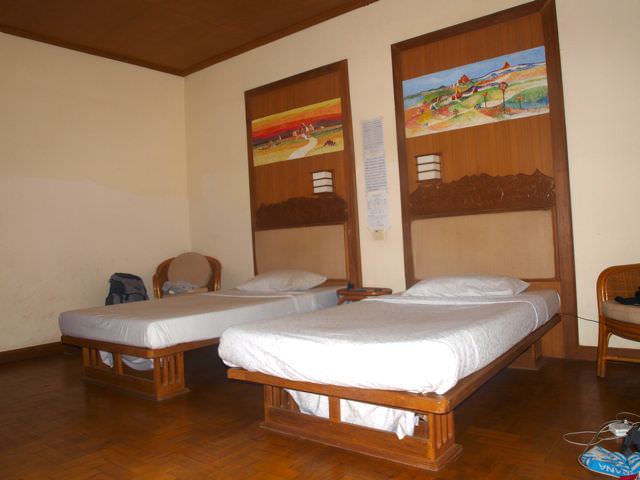 The rooms in the hotel