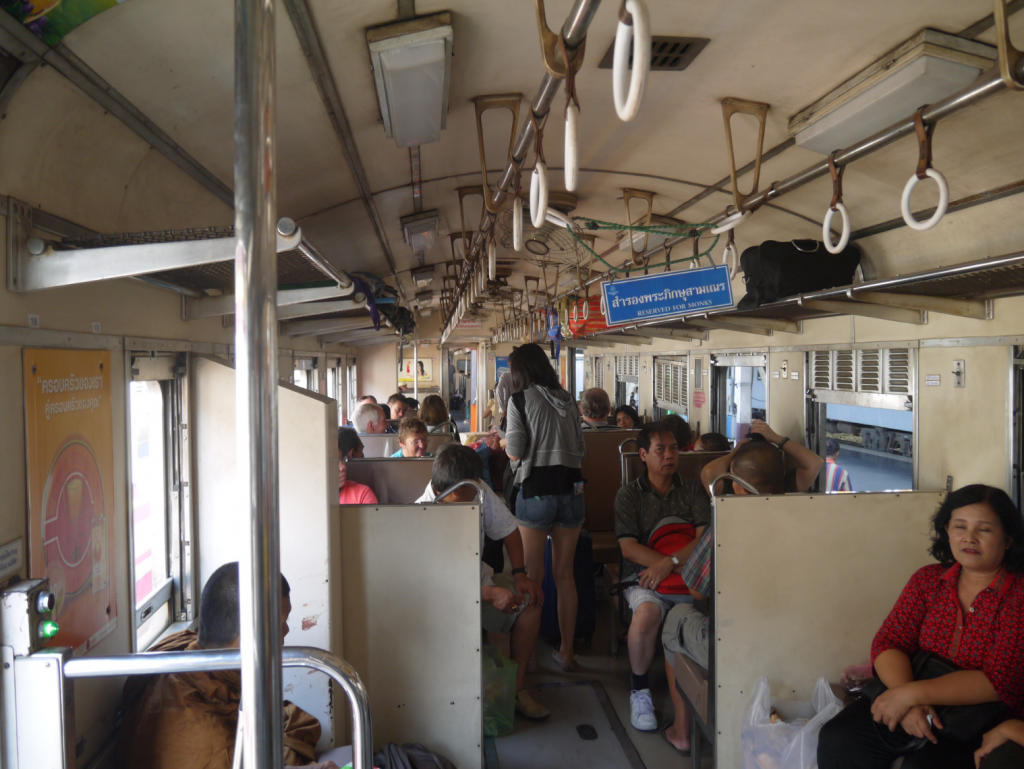 Bangkok to ayutthaya train 3rd class
