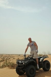Desert Quad biking in the UAE