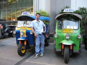 Tuk tuk in Thailand