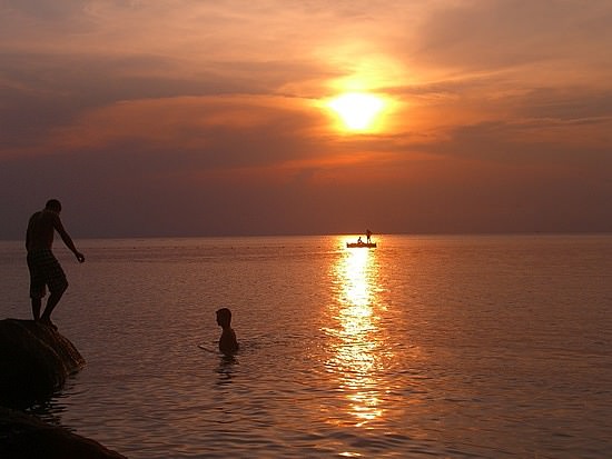Sunset at Perhentian islands