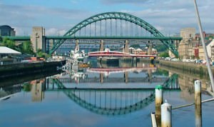 Tyne river and bridge