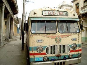 Bus in cuba