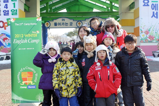 winter english camp