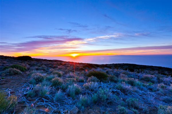 mount teide sunrise