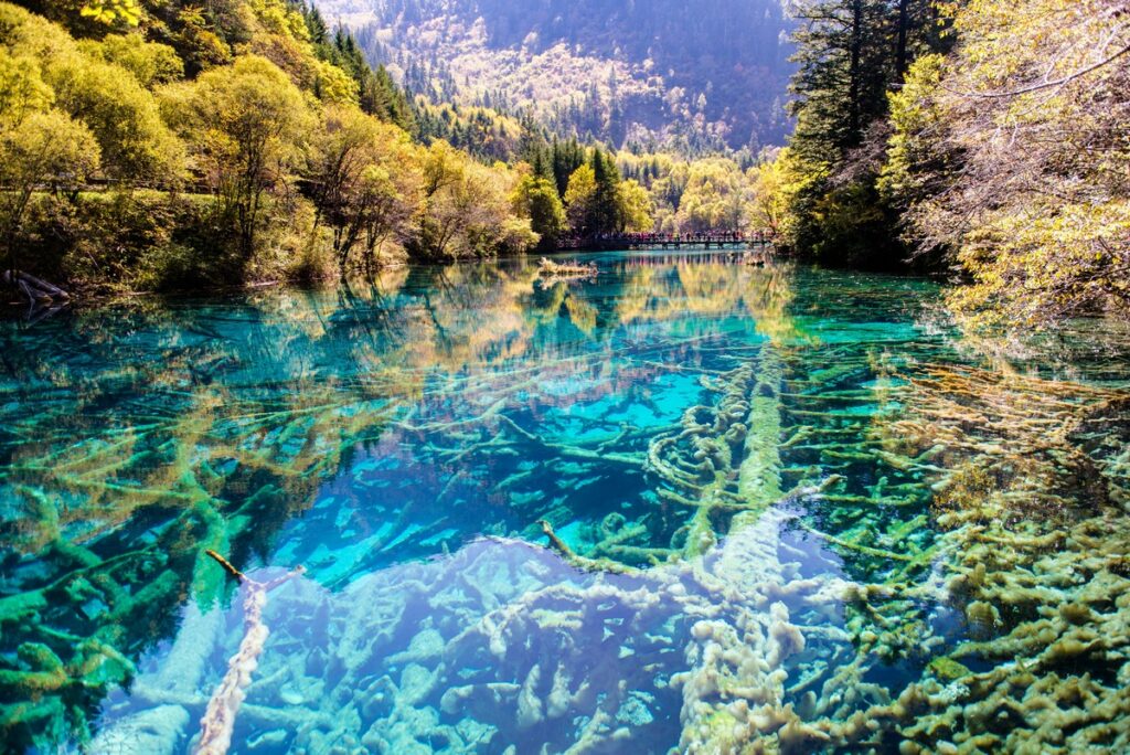 Visiting Jiuzhaigou National Park from Chengdu, China