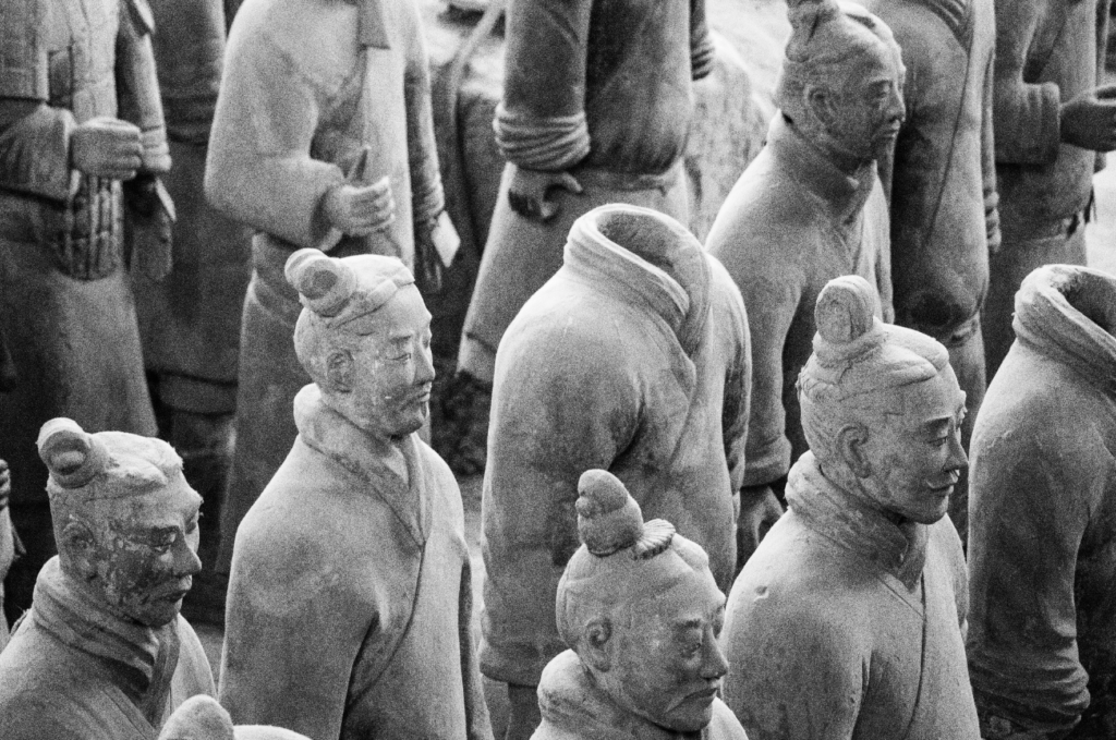 Visiting the terracotta Army