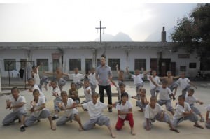 Training at the shaolin temple