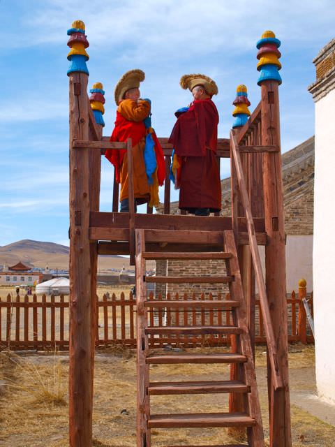 monks in mongolia