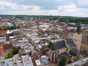 Lviv Town Hall views