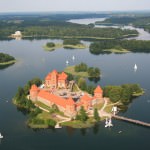 Fairytale Buildings at Trakai Castle,   Lithuania