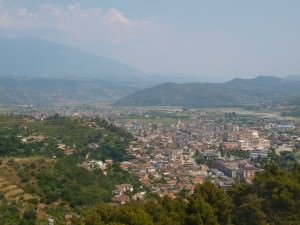 View from Berat Fortress