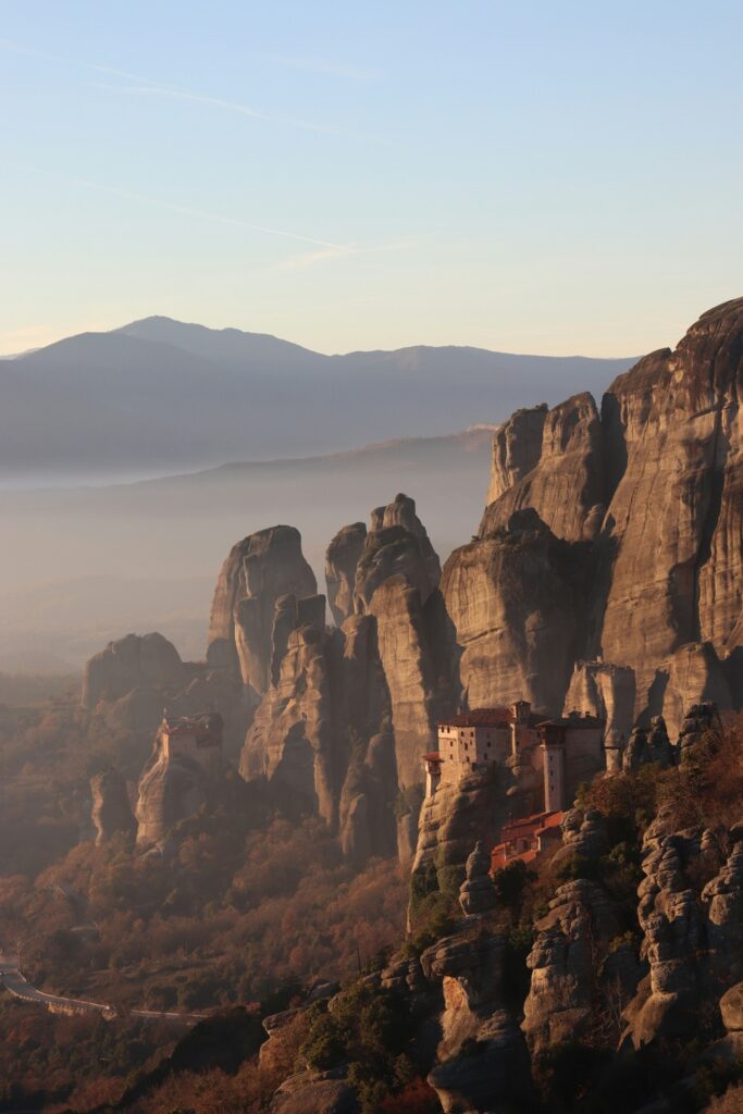 Visiting Meteora greece