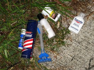 lost toiletries