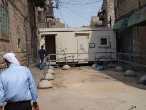 check points in Hebron