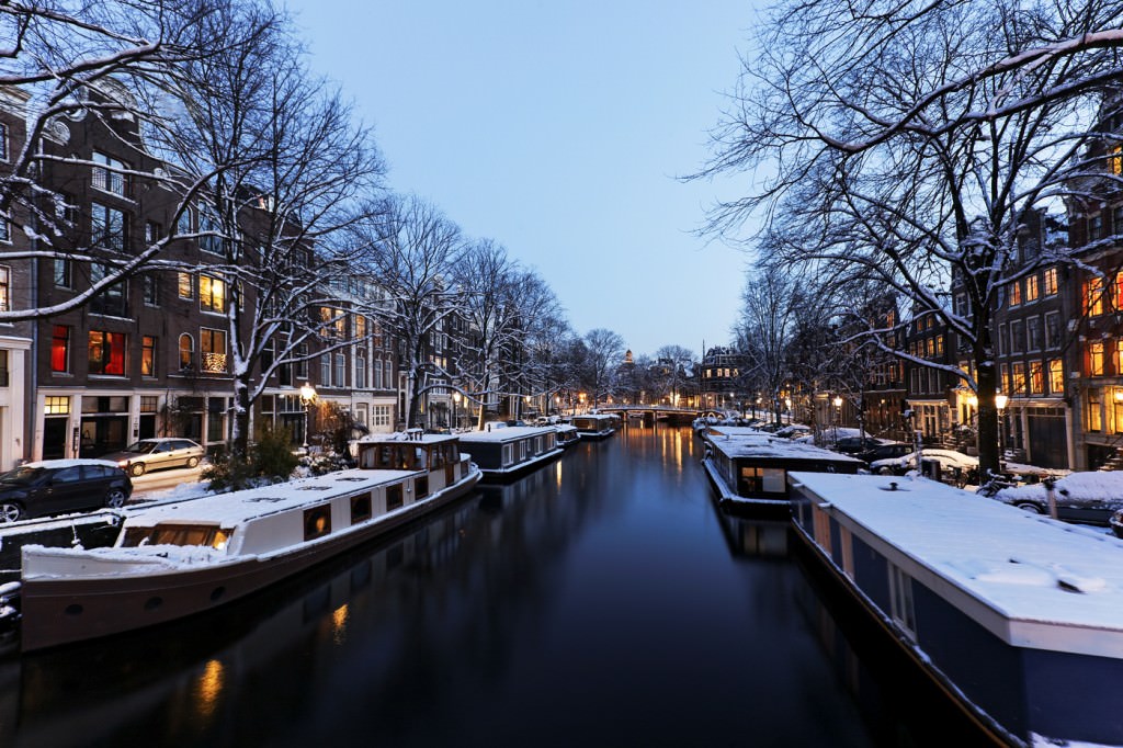 amsterdam in winter