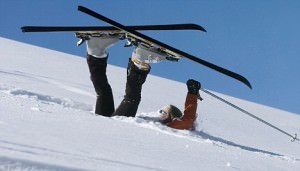 ski accident