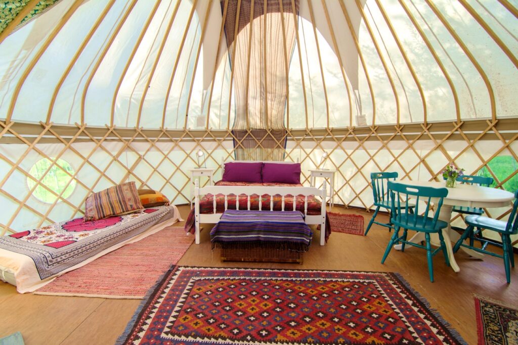 Yurt in Cornwall