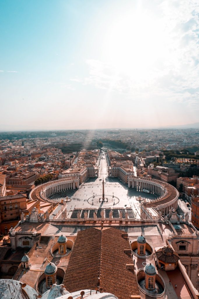 visiting the Vatican City