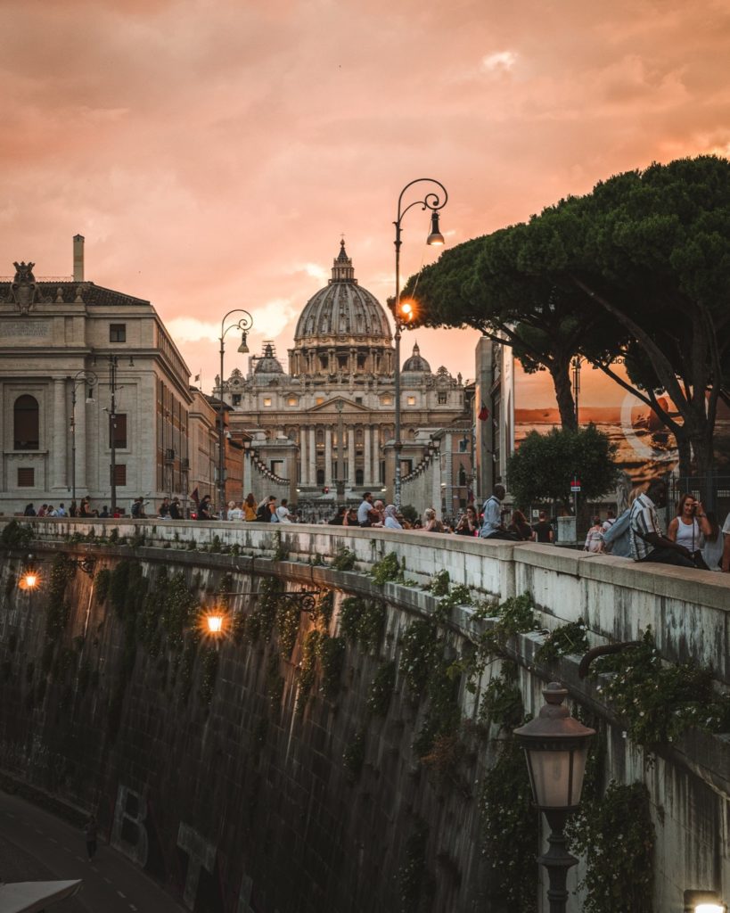 visiting the Vatican City